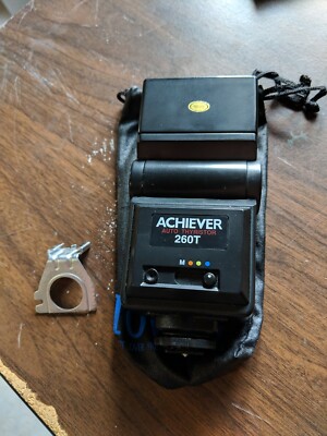 Achiever 260T Auto-Thyristor Camera Strobe Flash! Vintage 35mm | eBay