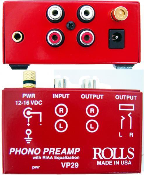 値下げ❗️ROLLS ・VP29フォノイコライザー　USA製 Rolls VP29 Pre-Amp/Processor Amplifier for sale online | eBay