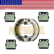 New Front Pads & Rear Brake Shoes For Yamaha Grizzly 600 YFM600 (1998-2001)