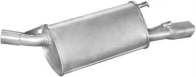  Endschalldämpfer Endtopf Auspuff hinten für Opel Corsa B 1,4 1,6 16V GSI X14XE  - Bild 1 von 3