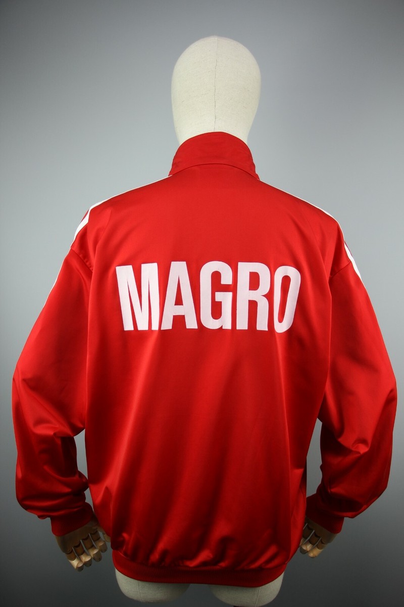 Adidas Originals MAGRO style 90's Vintage Mens Red Tracksuit Adidas Originals MAGRO style 90's Vintage Mens Red Tracksuit