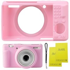 Camera Case for Sony ZV-1F/ ZV-1 II/ZV-1M2 Digital Camera,ZV1F Soft Silicone ...