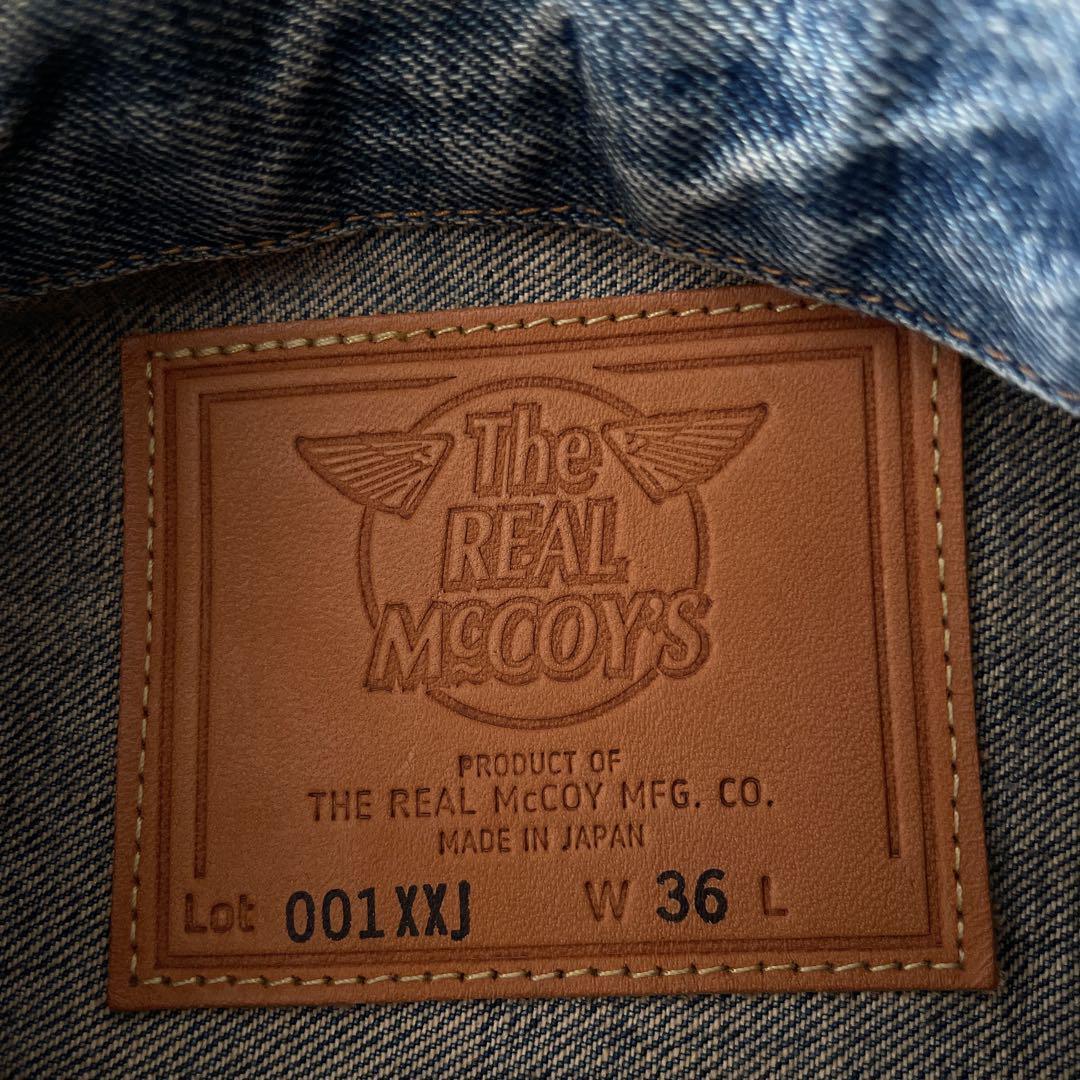 REAL McCOYS Lot.001XXJ Washage processing 36 #0126 | eBay REAL McCOYS Lot.001XXJ Washage processing 36 #0126 | eBay