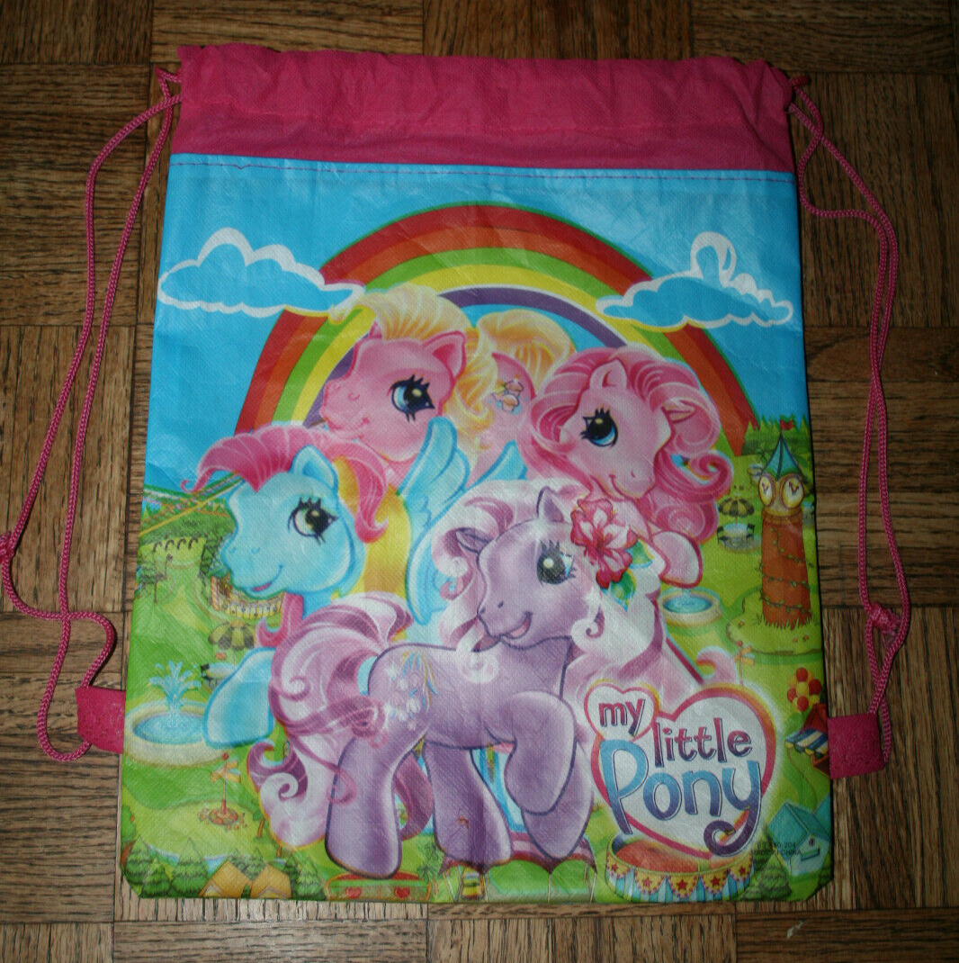 Zaino borsa palestra bambini My Little Pony PE scuola nuoto sport coulisse ragazza