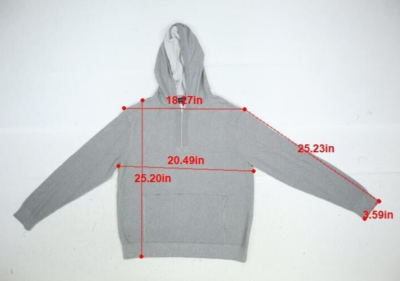 Club Monaco Mens Grey Long Sleeves Texture Quarter Zip Rib