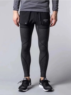 GYAKUSOU Nike UNDERCOVERランニング　レギンス　M RARE Nike Undercover Gyakusou Utility Tights Running Black Gray