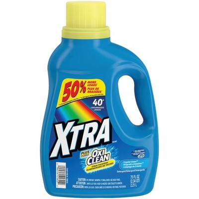 XTRA 56 Oz. Plus Oxi Liquid Laundry Detergent 93 Xtra 93 094514000939
