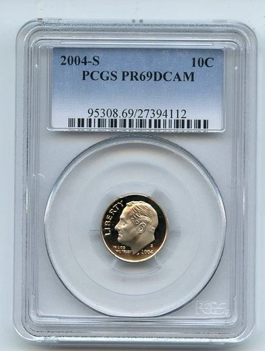 2004-S Roosevelt Dime Proof — photo from another recent sale