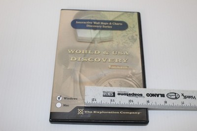 Interactive Wall Maps & Charts Discovery Series: World & USA Discovery Win XP