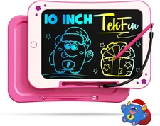 LCD Writing Tablet for Kids, 10Inch Toddler Girl Toys Doodle Board, Mess Free Co
