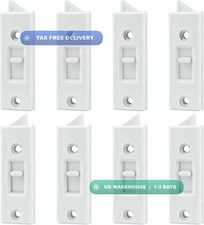 8 Pcs Window Latch Locks Spring Loaded Window Tilt Latch Replacement Part by JPK