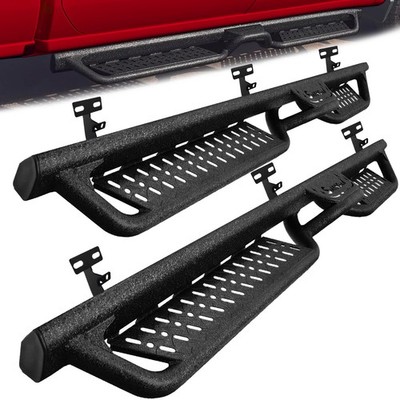 Running Boards For 09-18 RAM 1500/10-25 Ram 2500 3500 Crew Cab Drop Down Steps