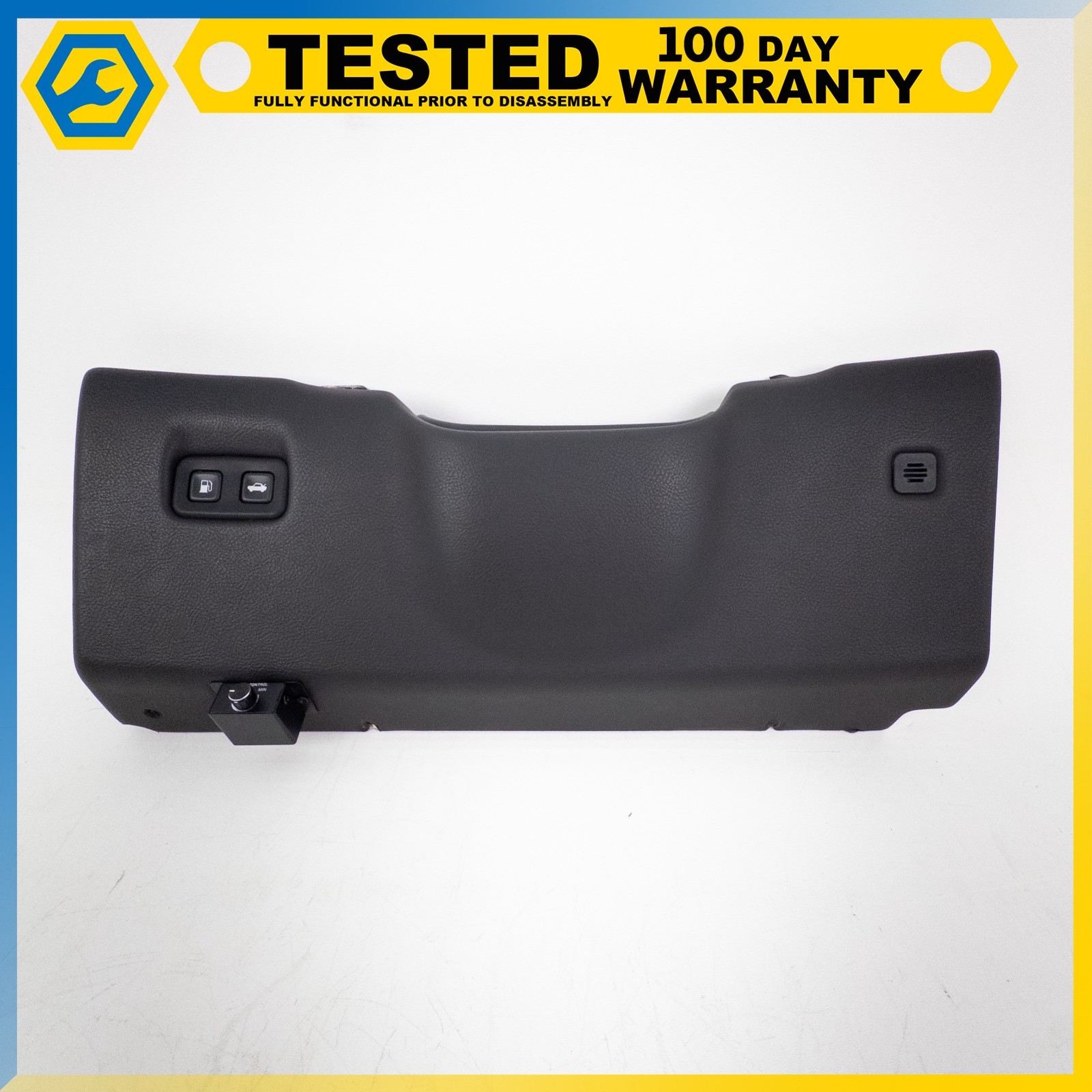 05-13 CHEVROLET CORVETTE C6 LEFT DASHBOARD LOWER KNEE TRIM PANEL BOLSTER OEM