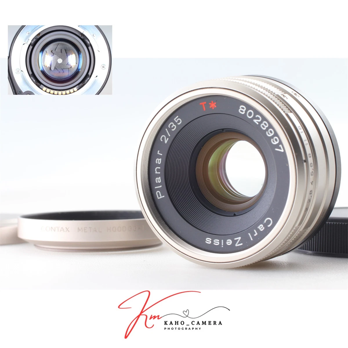 ZEISS Planar T* 35mm Focal f/2 Camera Lenses for sale - eBay