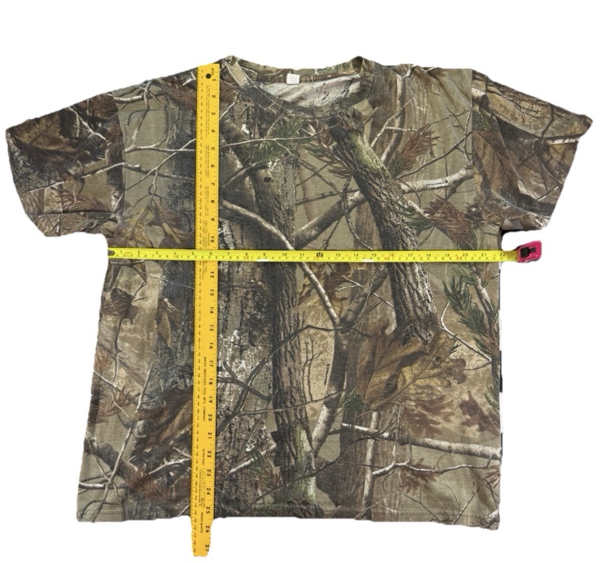 Vintage Realtree Camo T Shirt Men's XL Green Outdoor 90s Hunting Boxy Boho