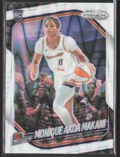 2025 Panini Prizm WNBA #98 Monique Akoa Makani White Seismic