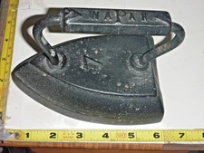 Antique Cast Iron WAPAK  No. 7  IRON - Original Paint