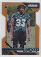 2018 Panini Prizm Rookie Orange Prizm 152/249 Josh Adams #296 lt0