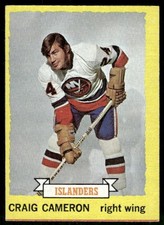1973 Topps Craig Cameron #147 New York Islanders