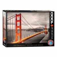 Eurographics Puzzle Golden Gate BrüCke, San Francisco, 1000 Teile, 68 X 48 Cm