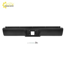 For 88-98 Chevy Silverado Sierra C1500 2500 3500 Rear Bumper Roll Pan w/ Light