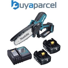 Image of Makita DUC101Z Cordless Brushless Pruning 18V 100mm + 2 x 3AH Battery & Charger