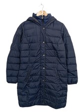 S.OLIVER Damen Steppjacke Blau Gr. 38/M Daunenjacke mit Kapuze Elegant