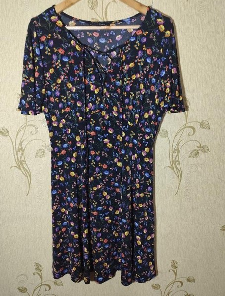 Women & Other Stories Dress Black Elastane 36