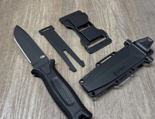 Gerber StrongArm Fixed Blade Knife Full Tang Black Tactical Outdoor Survival NEW