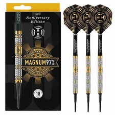 Magnum 97% 50th Anniversary Edition Softip Darts, 18g
