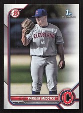 2022 Bowman Draft Parker Messick #BD-71 1st Paper Card