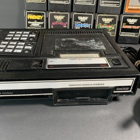 Colecovision Console Bundle Lot With 15 Games TESTED WORKING