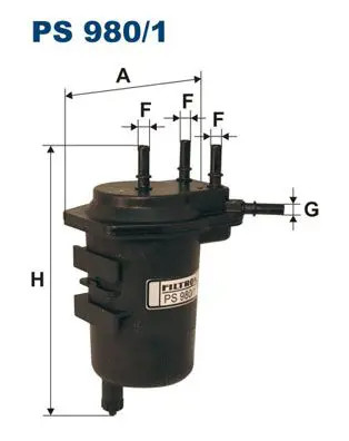 Filtron Filtro Carburante Ps 980/1 - Immagine 2