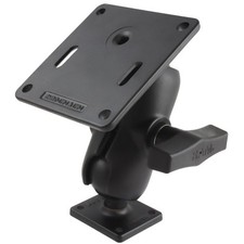RAM-347U-B-2461 RAM Double Ball Mount with 75x75mm VESA Plate...