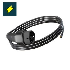 Type 2 Tethered EV Charging Cable - Single Phase - Up to 50m