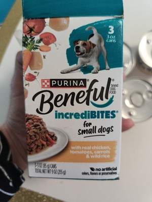 Purina Small Breed Wet Dog Dood Gravy IncrediBites With Real Chicken Exp 7-27