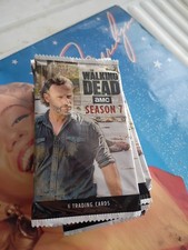 Topps Walking Dead Season 7 Sealed Hobby Box - 14 Packs Unopened 2017