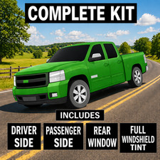 Fits 2017-2020 Ram 3500 Single Cab Precut Complete Window Tint Kit