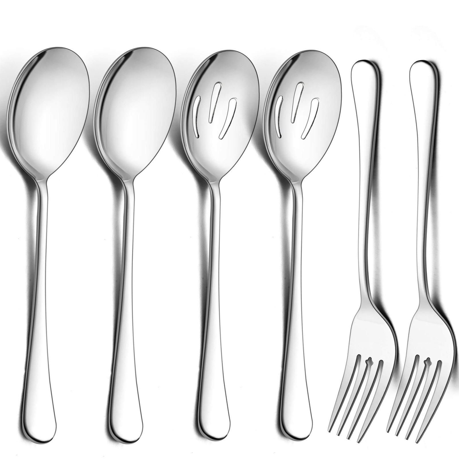 Set Of 12, Stainless Steel Buffet Catering Din...