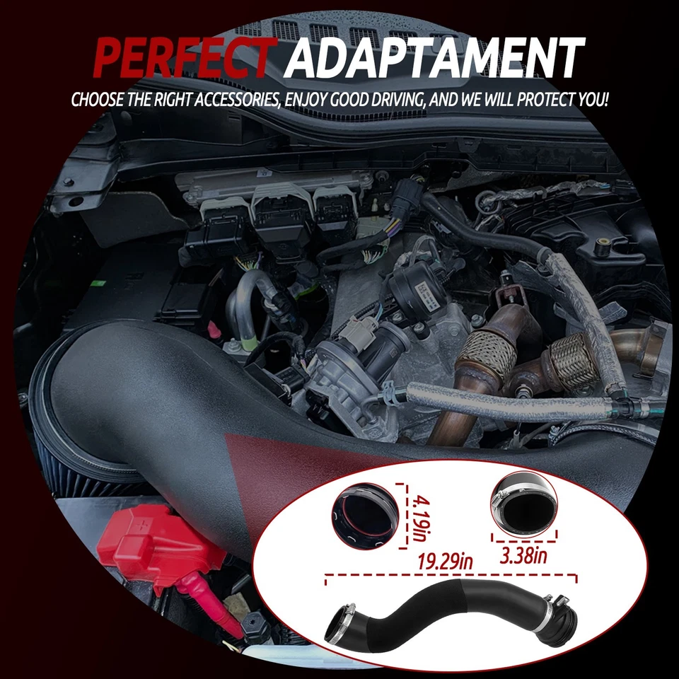 Tubo de salida intercooler turbo apto para Ford F-250 F-350 Super Duty para 6,7 L 2017-2019 Foto 3 de 4