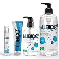 Lubido Water-Based Lube 30ml 100ml 250ml 500ml,Clear Sex Lubricant,Anal & Vagina