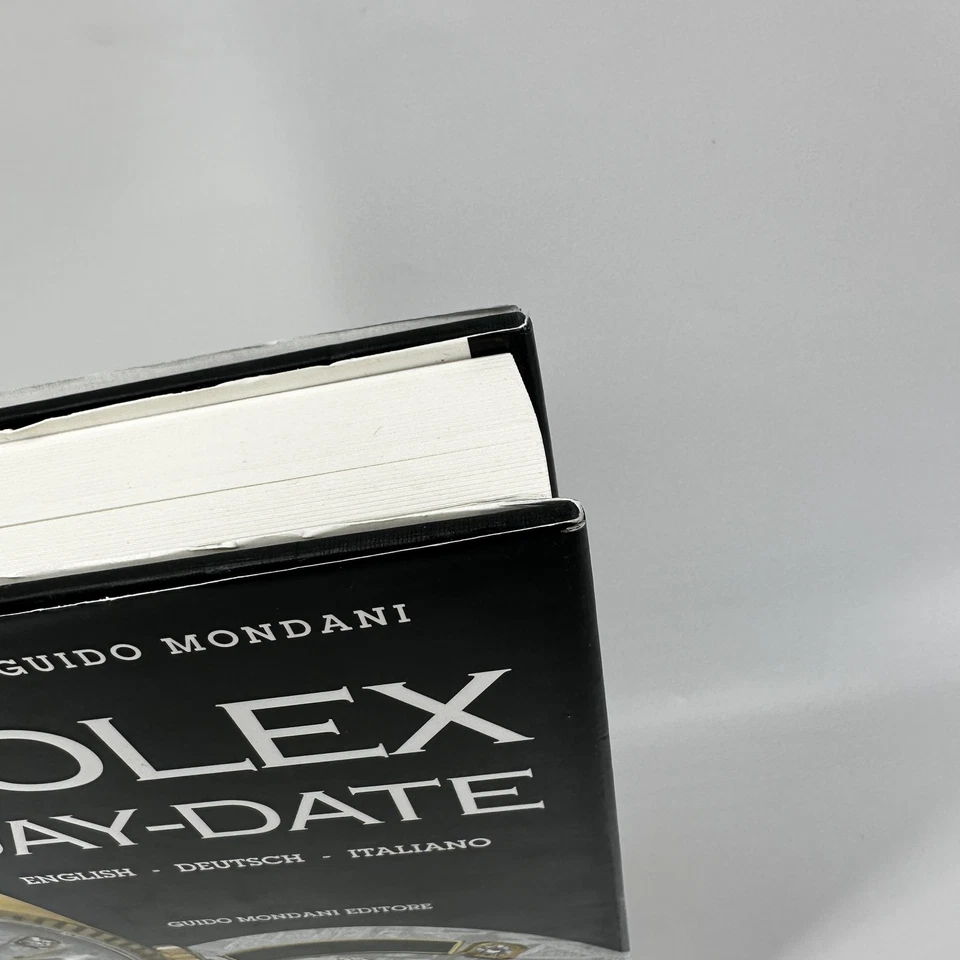 Rolex Day-Date Giorgia Guido Mondani Hardcover Watch Reference Book English - Image 3 of 4