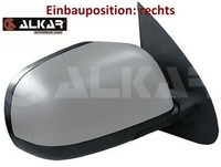 Alkar 6102553 AußEnspiegel Rechts Spiegel AußEn FüR Nissan