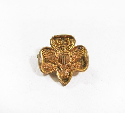 Old Vintage Mid Century Girl Scout GSA Member Pin