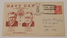 USS Pruitt (DM 22) Navy Day October 27 1938 Pearl Harbor Hawaii