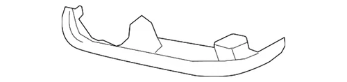 New Genuine BMW Housing Lower Section Left (2014-2018) OE 51167291201