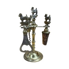 Sealyham terrier British brass bar COMPLETE set 1930