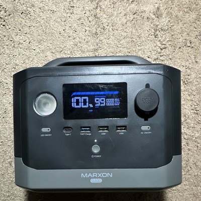 MARXON G300 Portable Power Station 300W LCD Display USB Type-C DC12V Charger