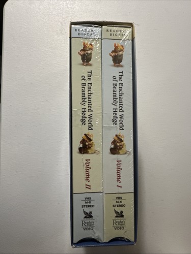 The Enchanted World of Brambly Hedge (VHS) X2 Reader’s Digest Box Set Brand New - Picture 2 of 8