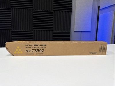Genuine Ricoh 841736 Yellow Toner Cartridge for Aficio MP C3002 / C3502